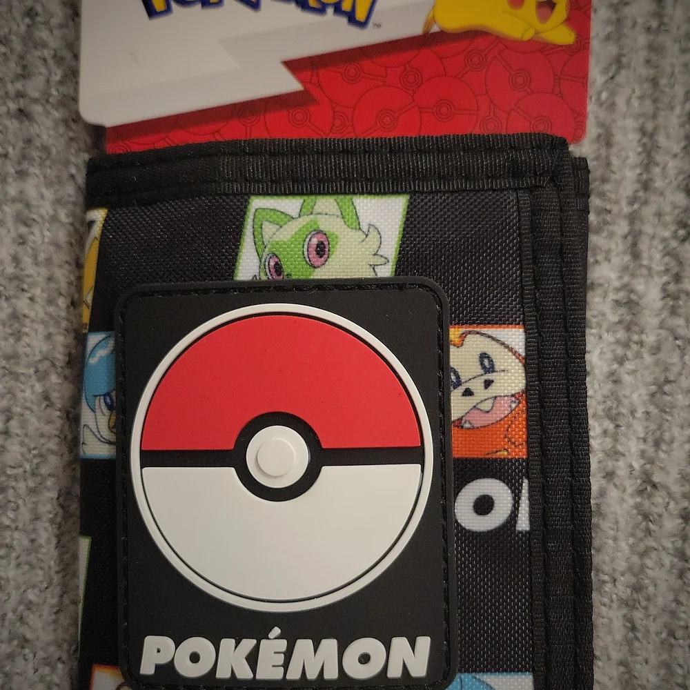 Pokemon Black and Multicolor Briefcase